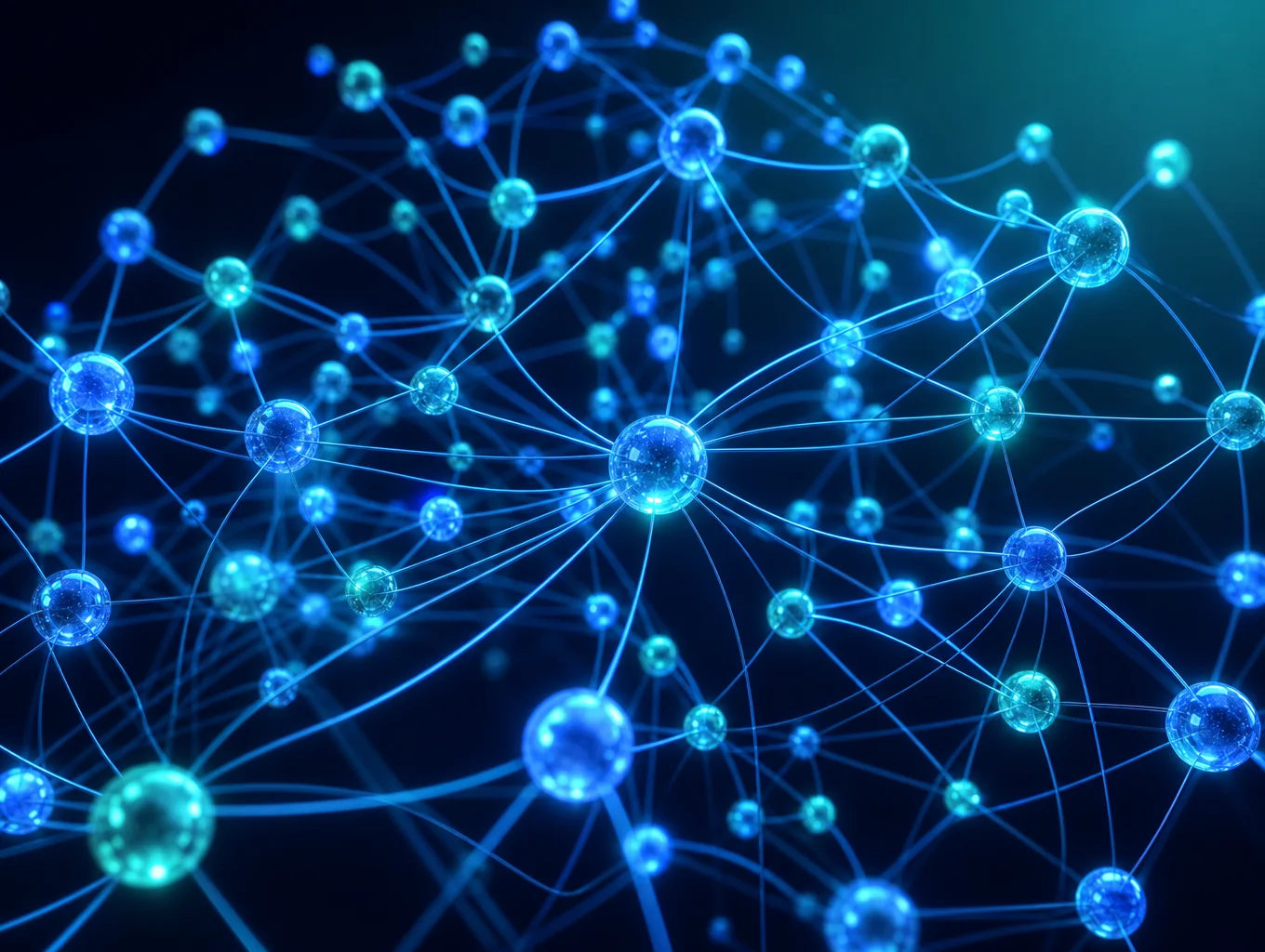 Visual representation of network nodes powering the ff io exchange